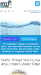 Mobile Screenshot of metrowaterfiltration.com